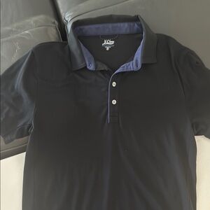 Men's Black Polo Shirt J Crew